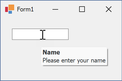 WinForms - Customize a Regular Tooltip, DevExpress