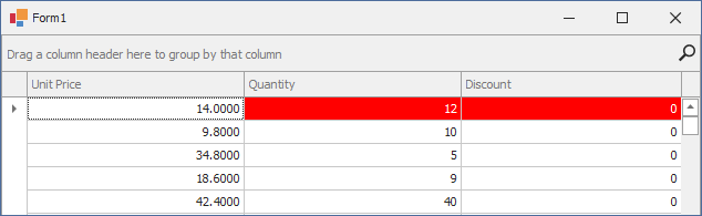 DevExpress WinForms Data Grid change focused row appearance