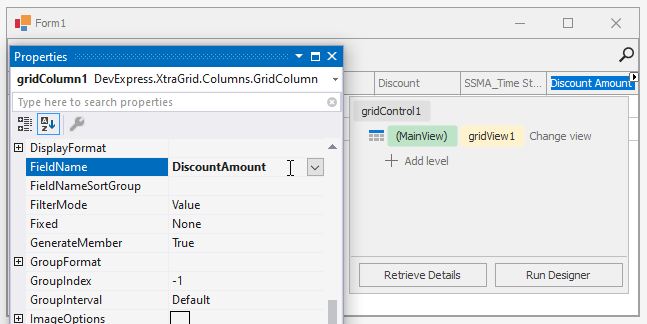 WinForms Data Grid set GridColumn.FieldName property for column