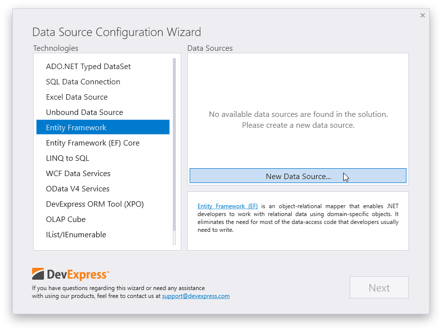 DataSourceConfigurationWizard_SelectEF