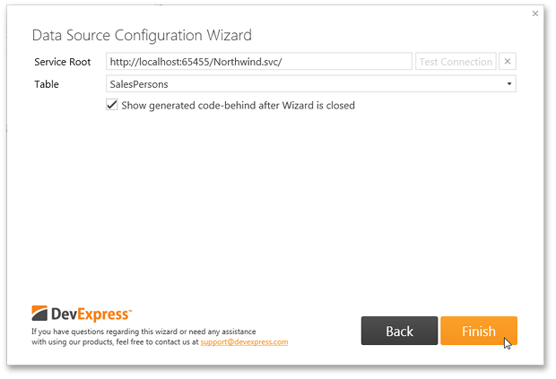 DataSourceConfigurationWizard_WCF_Finish