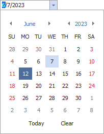 DateEdit-CalendarView-Classic