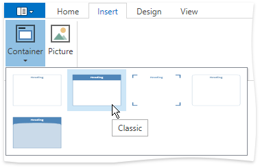 diagram adding container