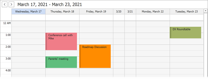 Custom column widhts in Scheduler