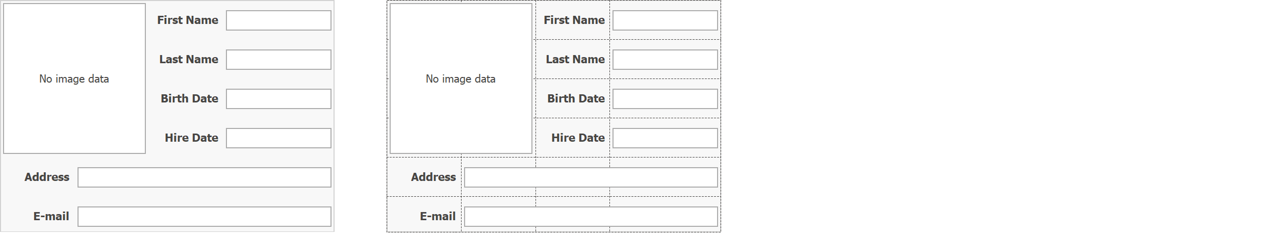 Tablepanel Showgrid Property Winforms Controls Devexpress Documentation