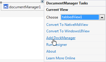 Docking UI - Add DockManager