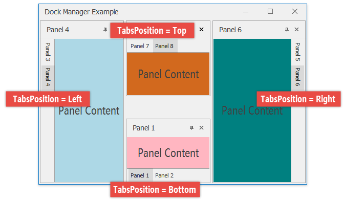 Docking2017 - Tabs Position