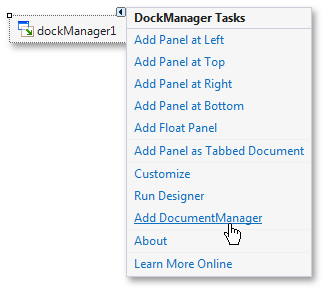 DockManager - Add DocumentManager
