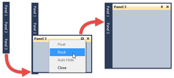 DockManager - Dock To AutoHide