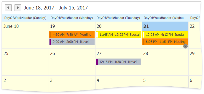 Docs_VisualElements_SchedulerControl_DayOfWeek_Header