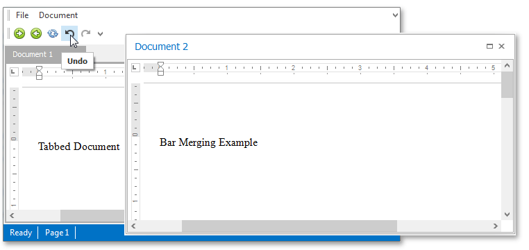 Document Manager - BarMerging - Result