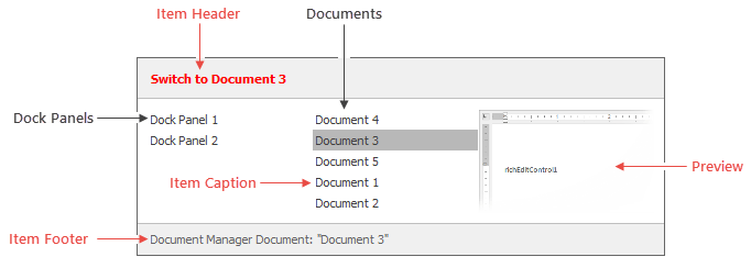 Document Manager - Document Selector