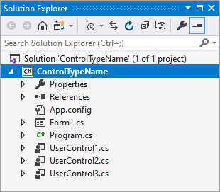 DocumentManager - ControlName Hierarchy