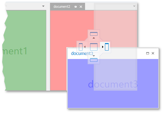 DocumentManager - Dock to new group
