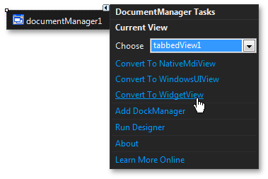 DocumentManager - Views - Convert via Smarttag