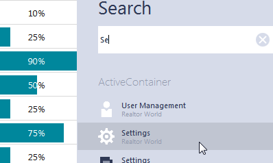 DocumentManager - WinUI Features - Search Panel