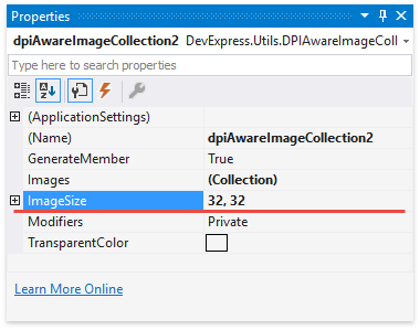 DPI-Aware Collection - Default size
