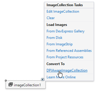 DPI Aware Image Collection - Convert