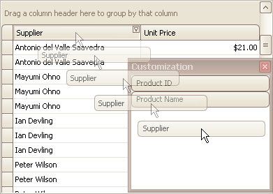 End User Capabilities Controlling The Visibility Of Columns Bands And End User Capabilities Controlling The Visibility Of Columns Bands And