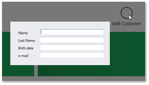 Flyouts - document without action