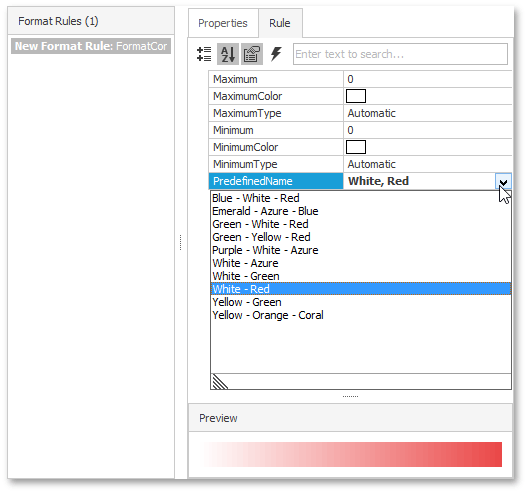 FormatRule2ColorScalePredefinedNameProperty