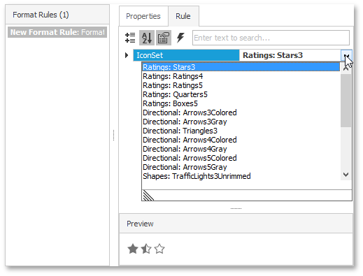 FormatRuleChooseIconSetViaGridDesigner