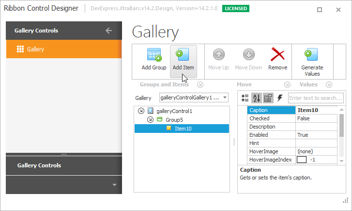 GalleryControls-DT-Designer-AddedItem