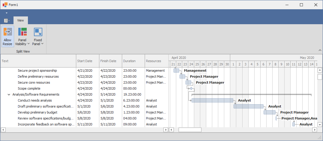 import data