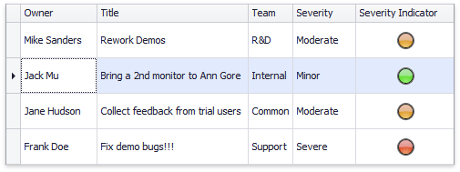 Gauges - EmbeddedGauge - Gauges with values