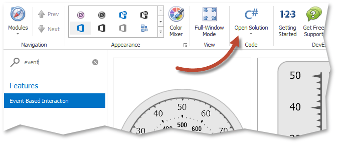 Gauges - Needle Drag Example DC Image