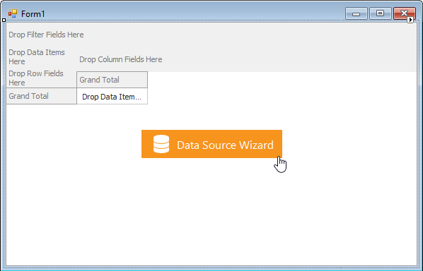 Data Source Wizard panel