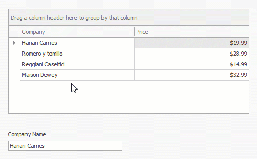 Bind to BindingList Source - WinForms Data Grid, DevExpress