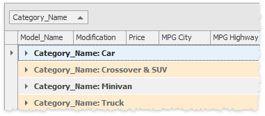 GridControl - CustomDrawGroupRows