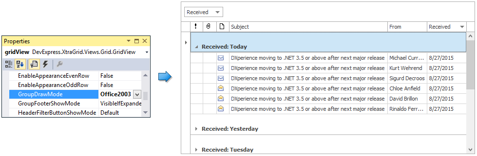 GridView_GroupingData_GroupDrawMode