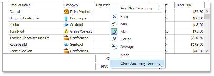 GridView_Summaries_ClearSummaryItems