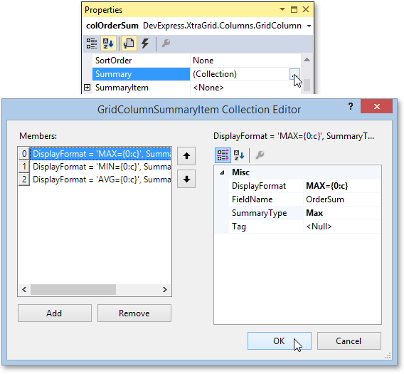 GridView_Summaries_CreatingMultipleTotalSummaries