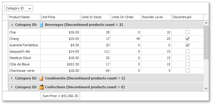 GridView_Summaries_CustomSummaryFunctionsResult