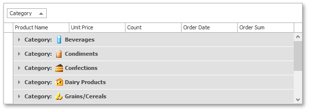 GridView_Summaries_InitialGridForSortBySummary