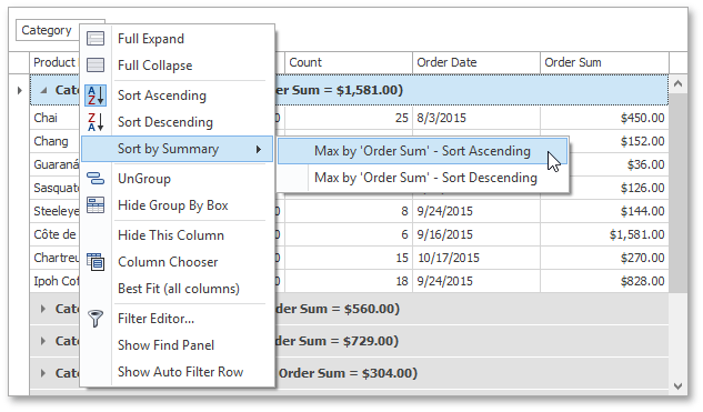 GridView_Summaries_SortBySummaryMenuItem