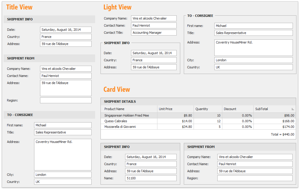 devexpress xamarin form designer