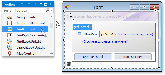 how-to-set-paper-format-add-grid-control