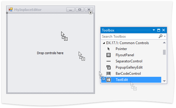 InplaceEditor - DropTextEdit