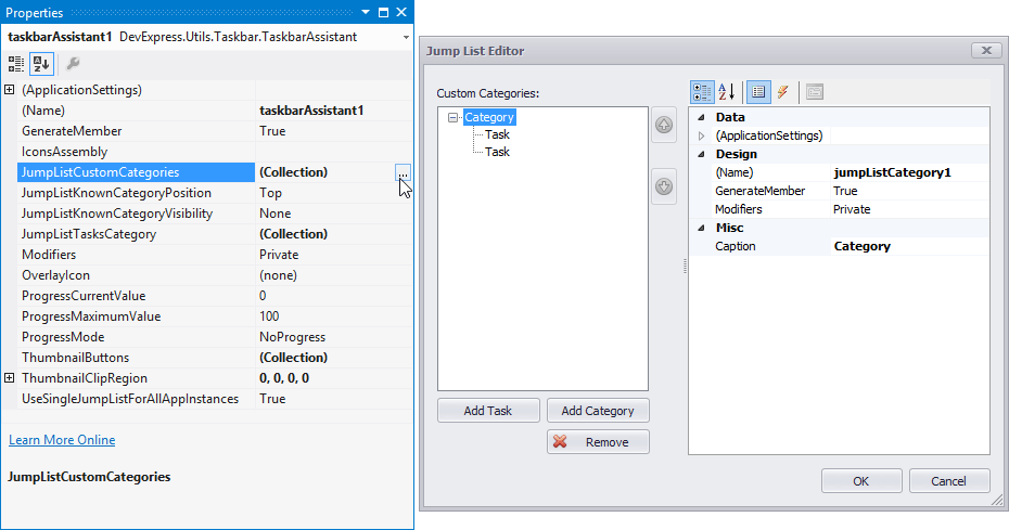 JumpList_JumpListEditor_CustomCategories