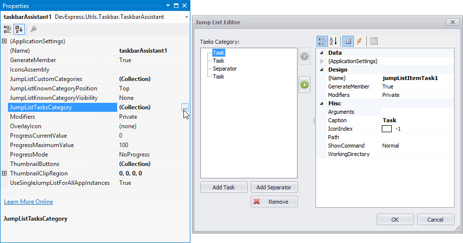 JumpList_JumpListEditor_TasksCategory