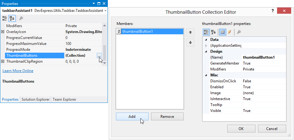 JumpList_WindowsFormDesigner_ThumbnailButtonCollectionEditorEllipsisButton