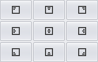 LayoutControlCFTextAlignmentButtons