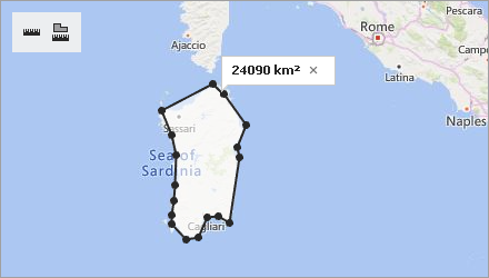 Map Area Ruler