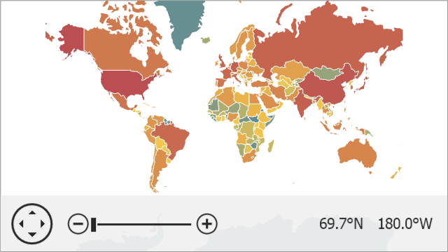 Map Control with data from SVG file