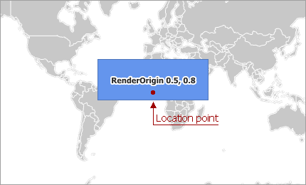 MapCustomElement RenderOrigin and Location