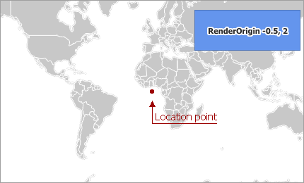 MapCustomElement RenderOrigin